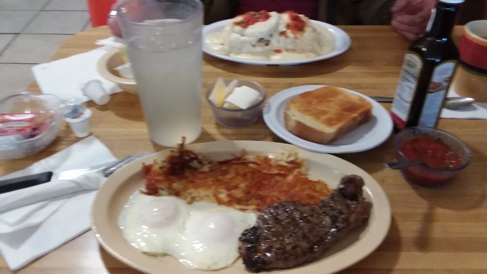 Comfort food menu with deli sandwich options.